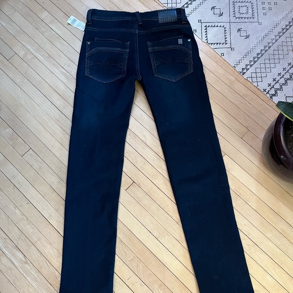 🆕 Boy Dark Denim Straight Cut Jeans, Size 14 - Picture 6 of 7
